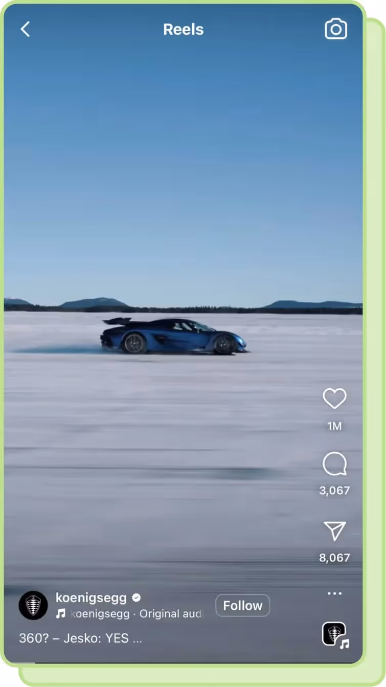 koenigsegg instagram