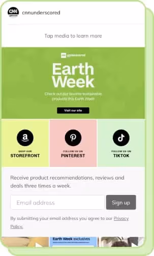cnnunderscored likeshop landing page