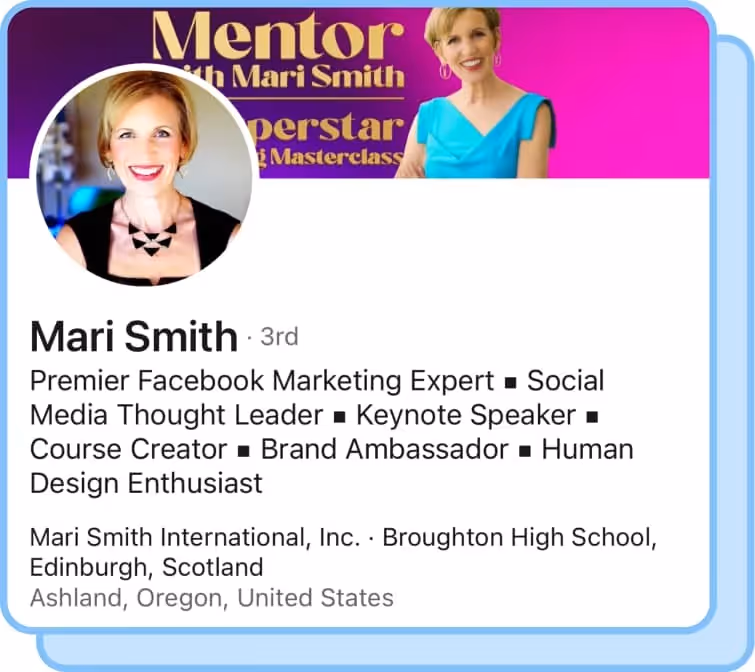 mari smith linkedin profile