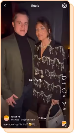 jett and campbell at kosas event