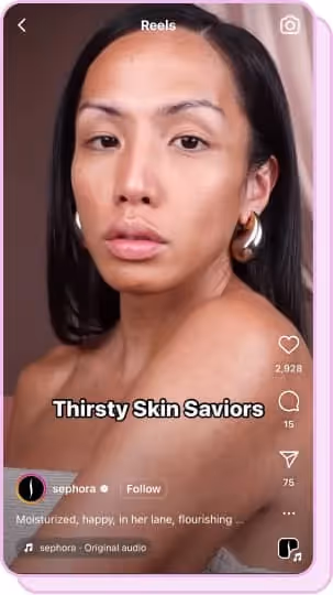 woman applying creams for hydrated skin