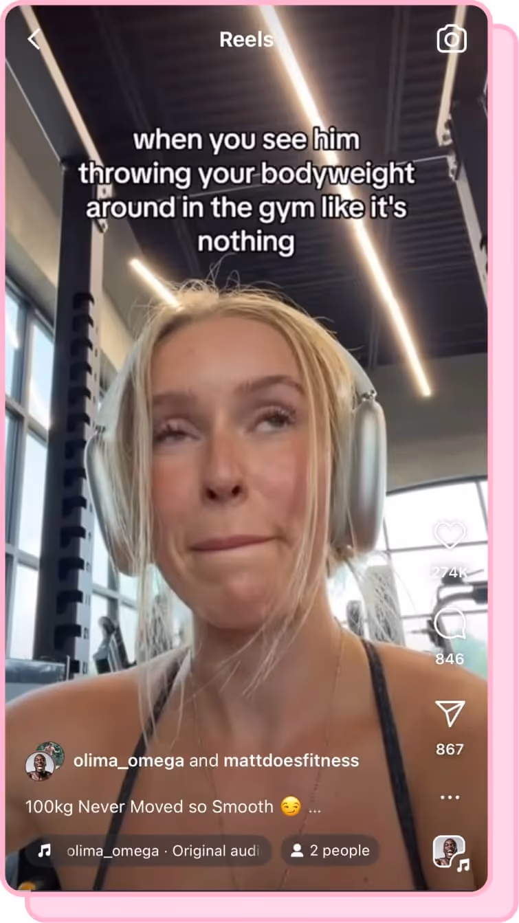woman in gym