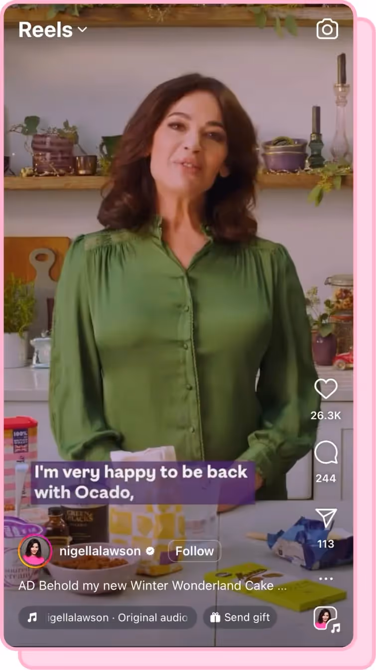 nigella lawson in kitchen