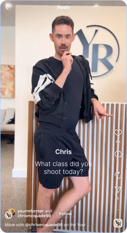 your reformer instagram