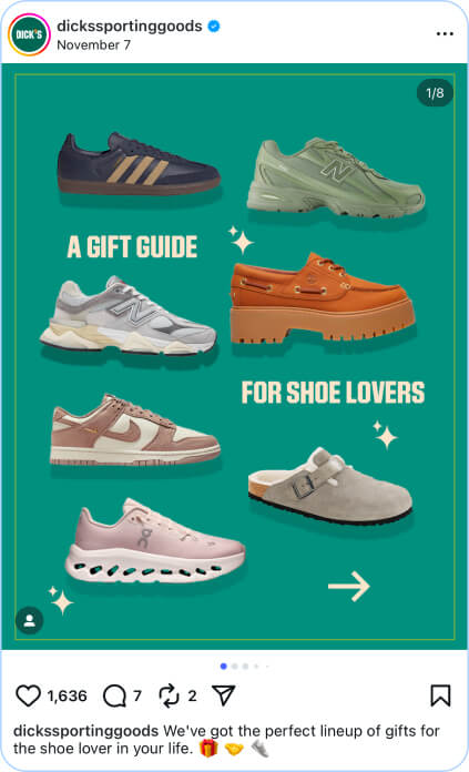 dicks sporting goods instagram