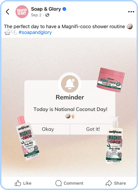 Flat lay of Versed Skincare products and spa accessories on a white towel background.