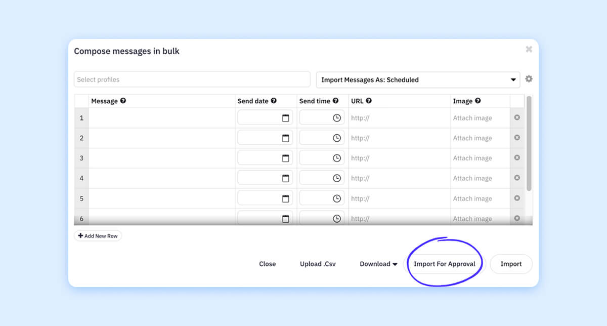Sendible collaboration tools
