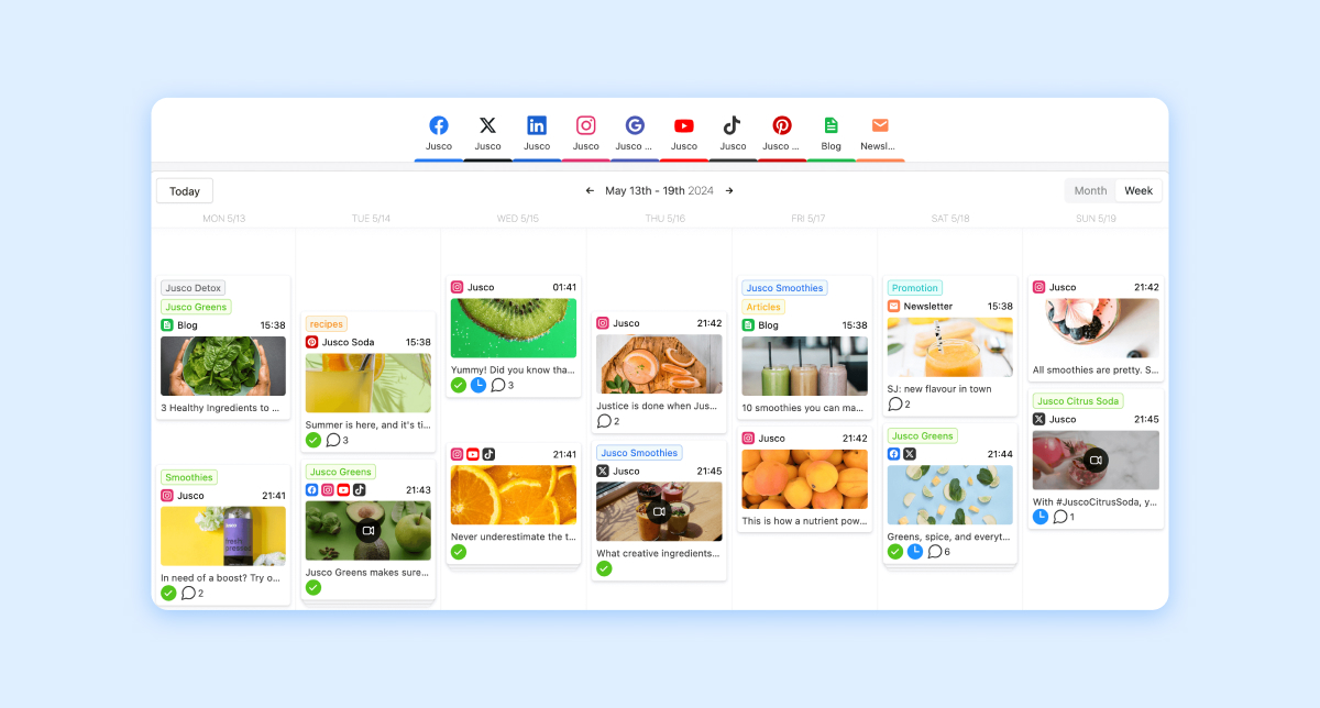 Planable brand management tool