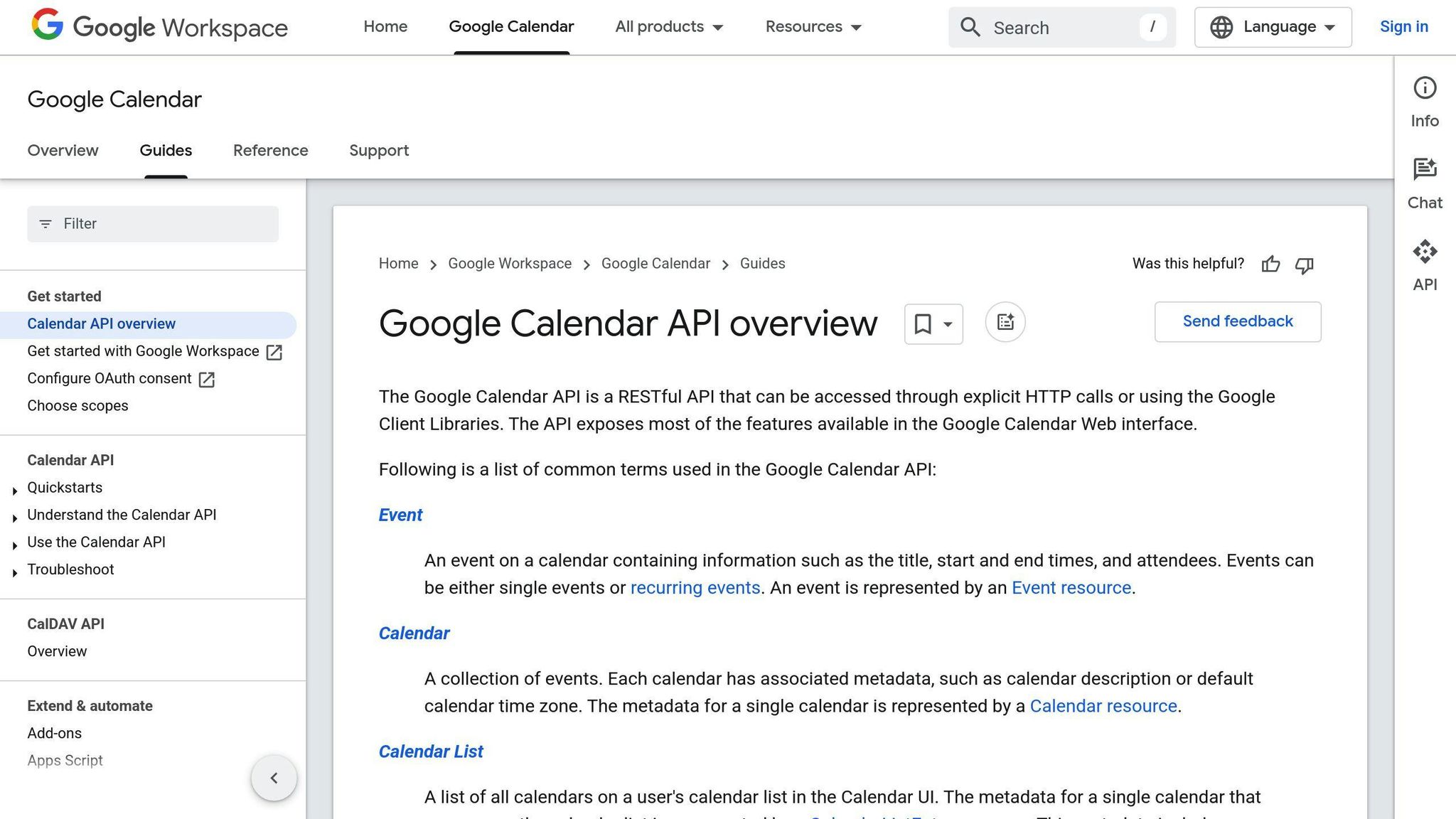 Google Calendar