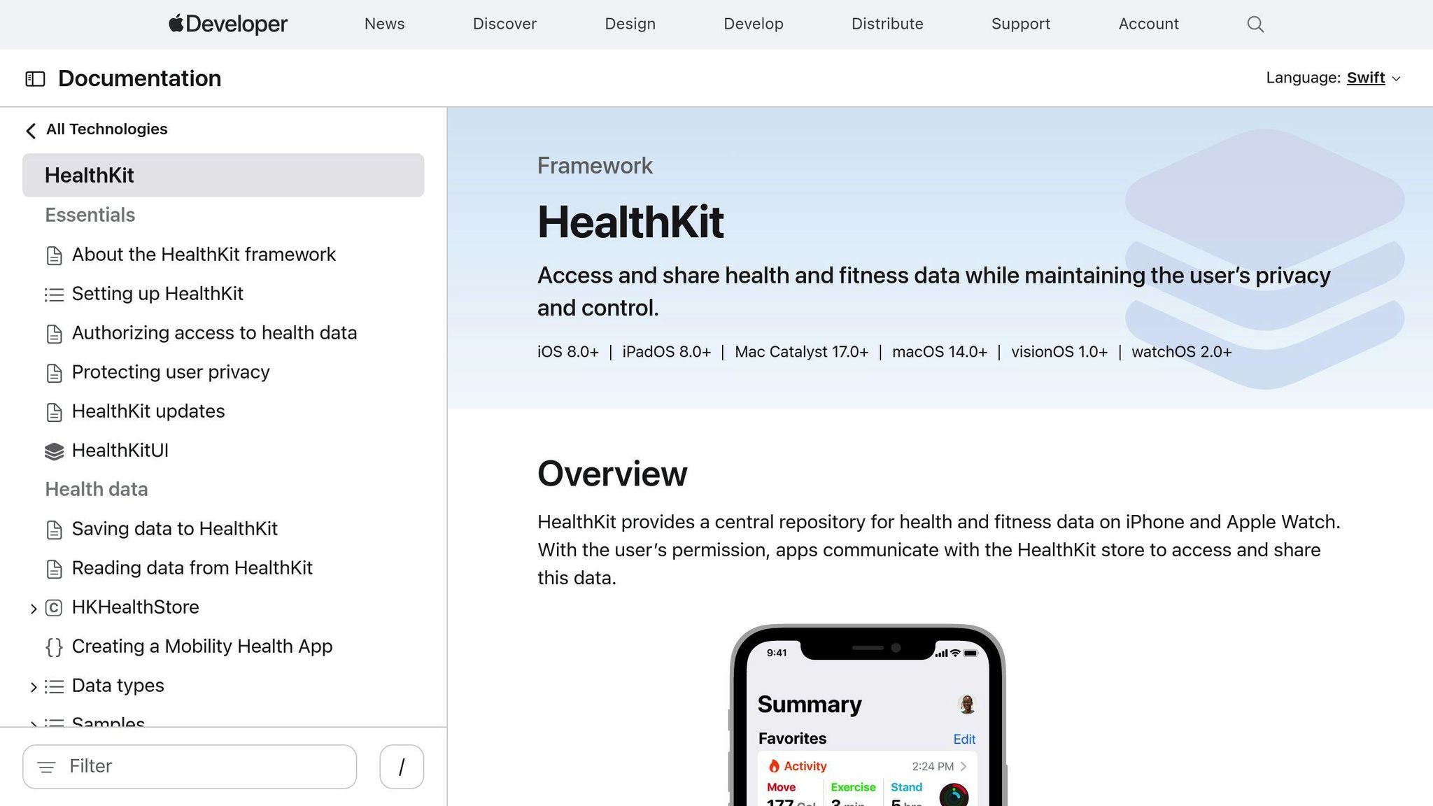 Apple HealthKit