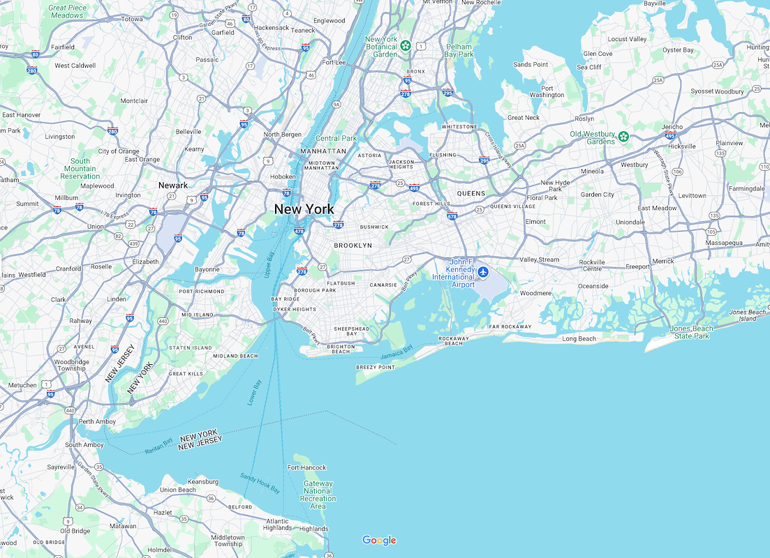 John F Kennedy Intl (JFK) to New York, NY