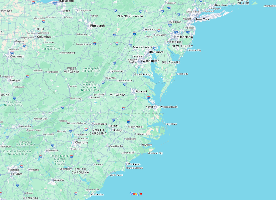 Columbia, MD to Greenville, NC