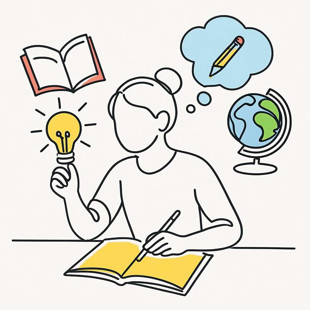 A depiction of an active learner 