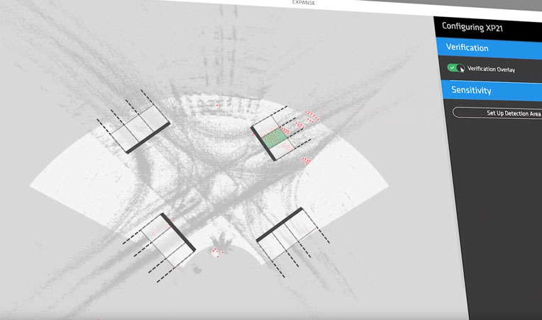 Screenshot image of Intersection View in the Expanse Software
