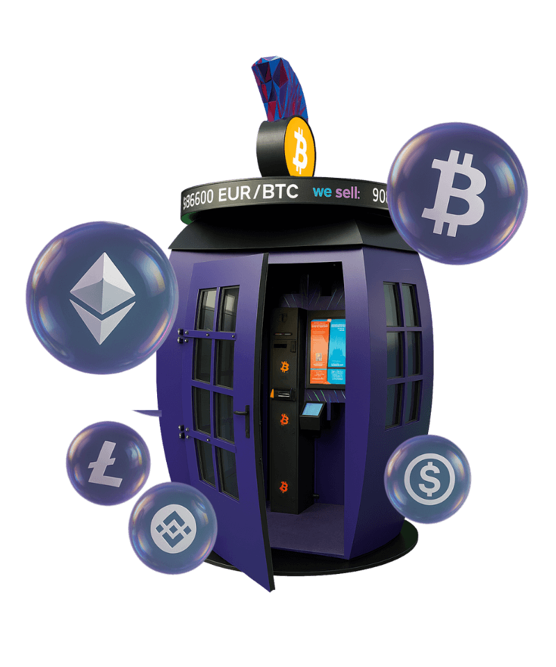 Bitcoin ATM, Cajero Bitcoin, Bancomat Bitcoin