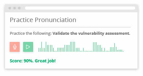 LearningBranch Willow: Practice pronunciation example