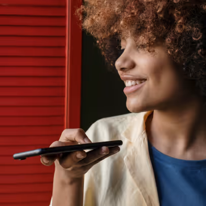 Image of a person studying as part of call center training