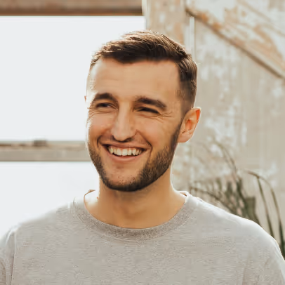 Image of a person studying as part of call center training