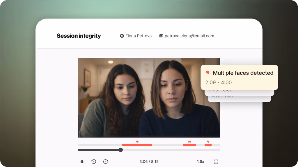 HiringBranch Tackling Candidate Fraud with Enhanced Proctoring