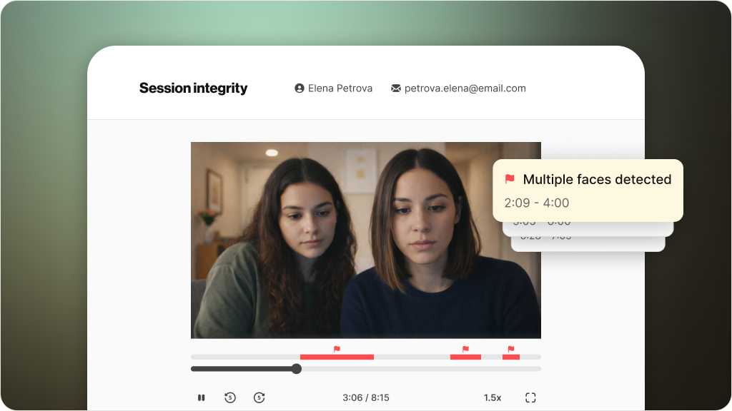 HiringBranch Tackling Candidate Fraud with Enhanced Proctoring