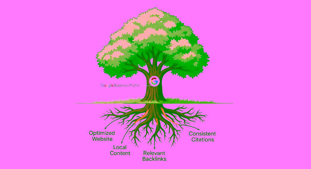 Illustration d'un ancrage solide en matière de référencement SEO.