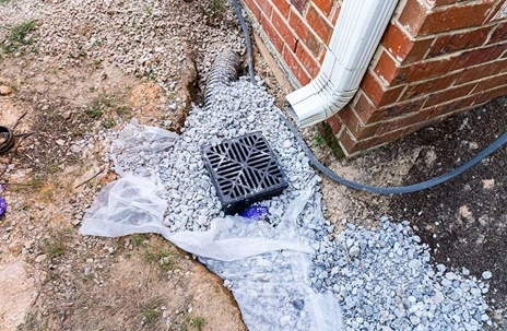 Structural foundation repair conditions showing settlement or moisture-related damage