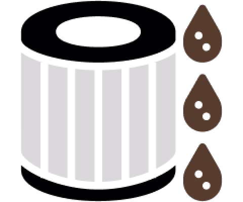 Filtro de óleo de máquina