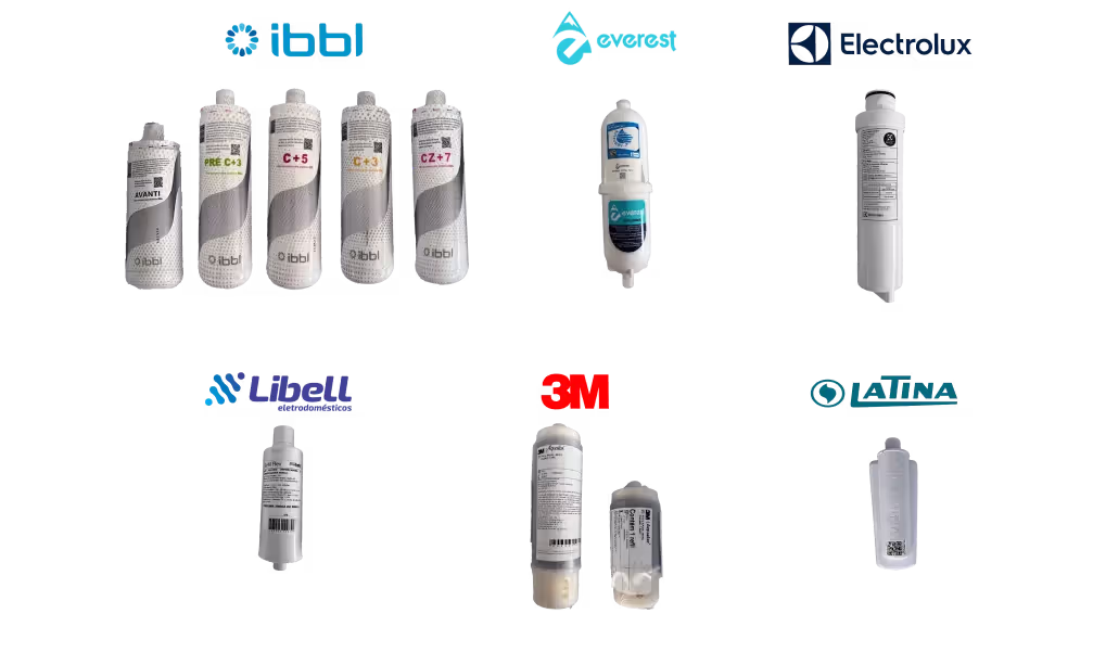 Refil para purificador Ibbl, Everest, Electrolux, Libell, 3M, Latina