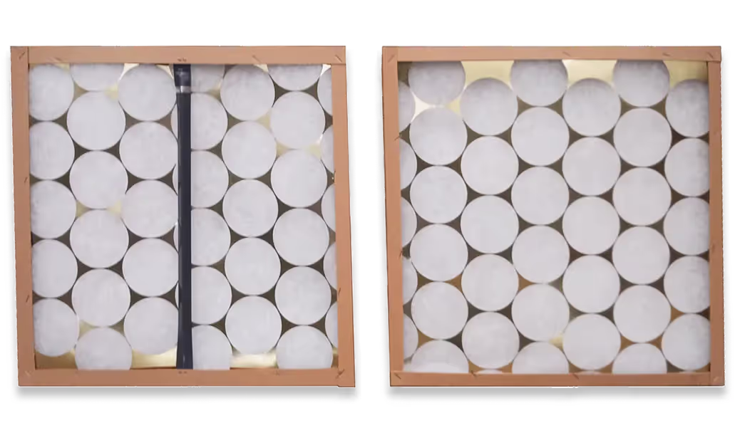 Painel Plano em Moldura de Papelão Descartável.