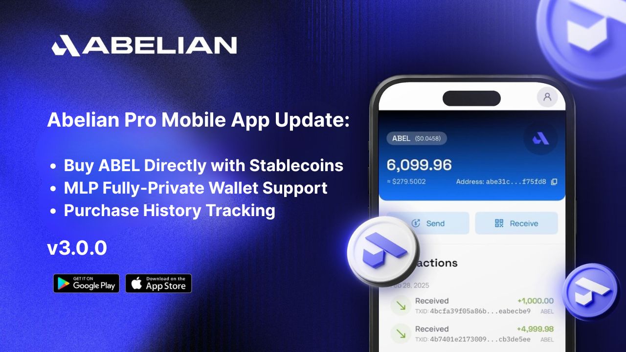 Abelian Pro Mobile App Update Announcement - v3.0.0