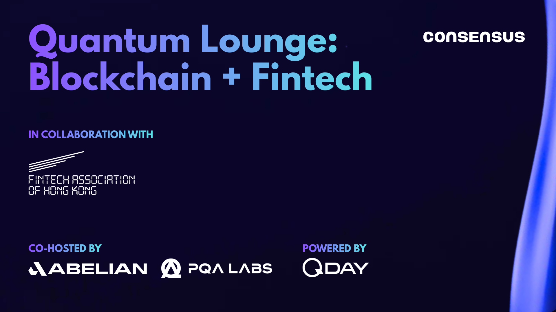 Event Recap: Quantum Lounge: Blockchain + FinTech ft. FinTech Association of Hong Kong | Consensus 2026