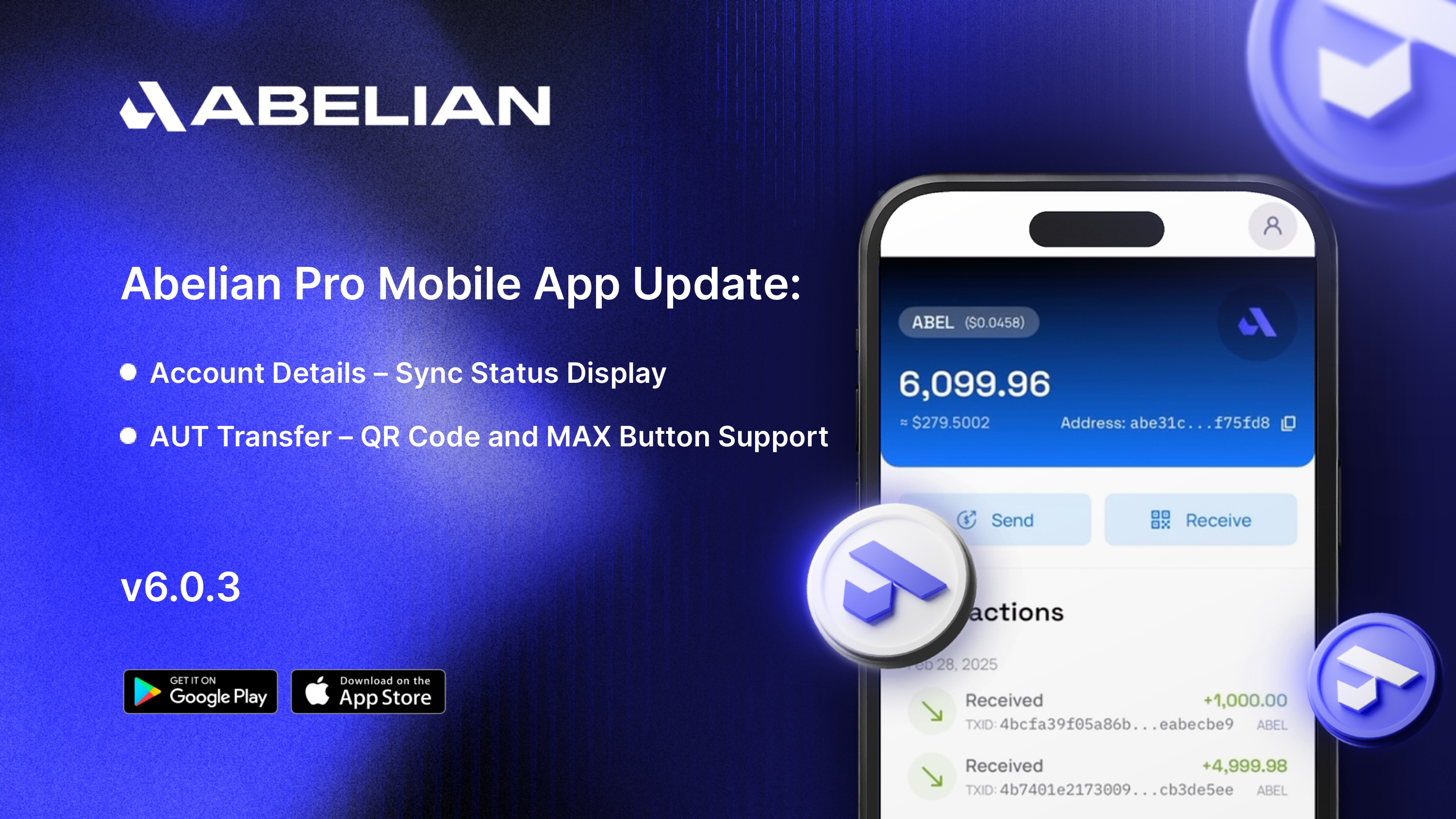 Abelian Pro Mobile App Update Announcement – v6.0.3