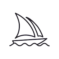 mid journey image logo