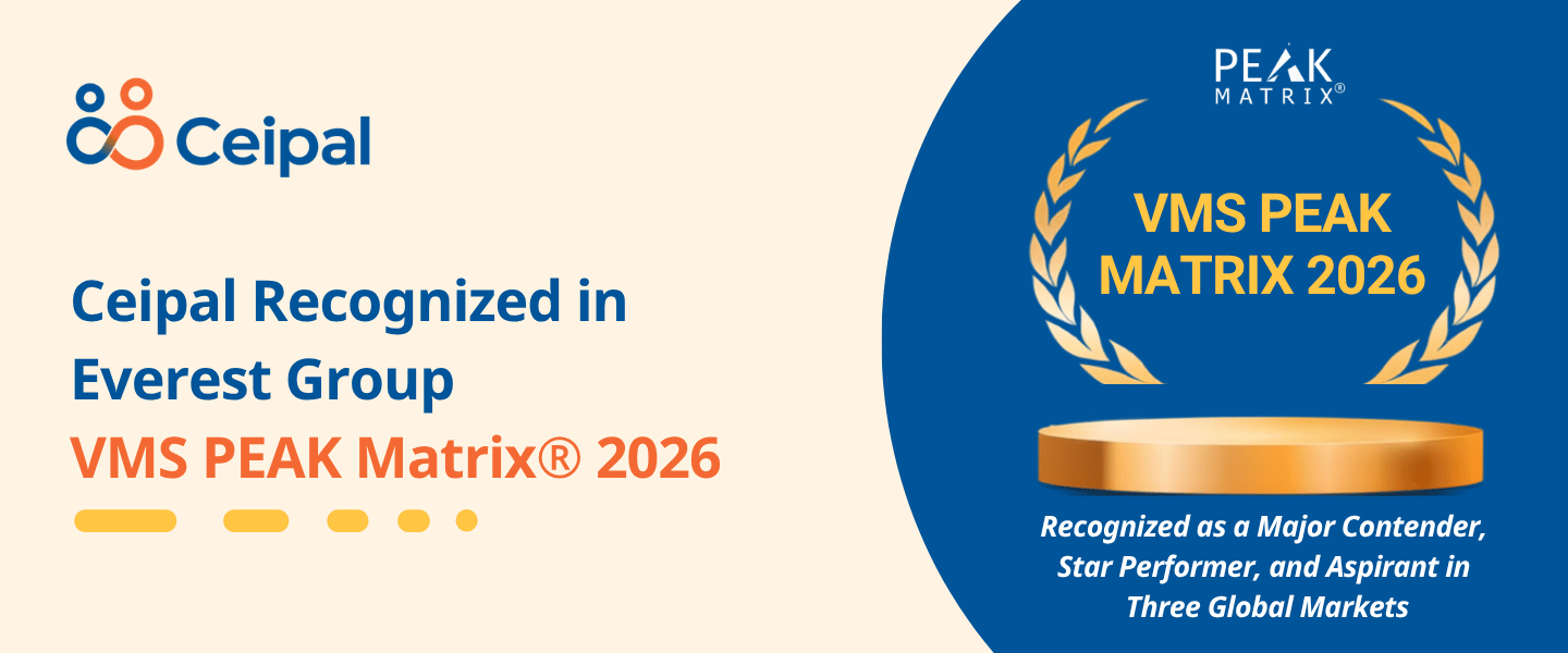 Ceipal Named a Major Contender, Star Performer, and Aspirant in the 2026 Everest Group VMS PEAK Matrix®