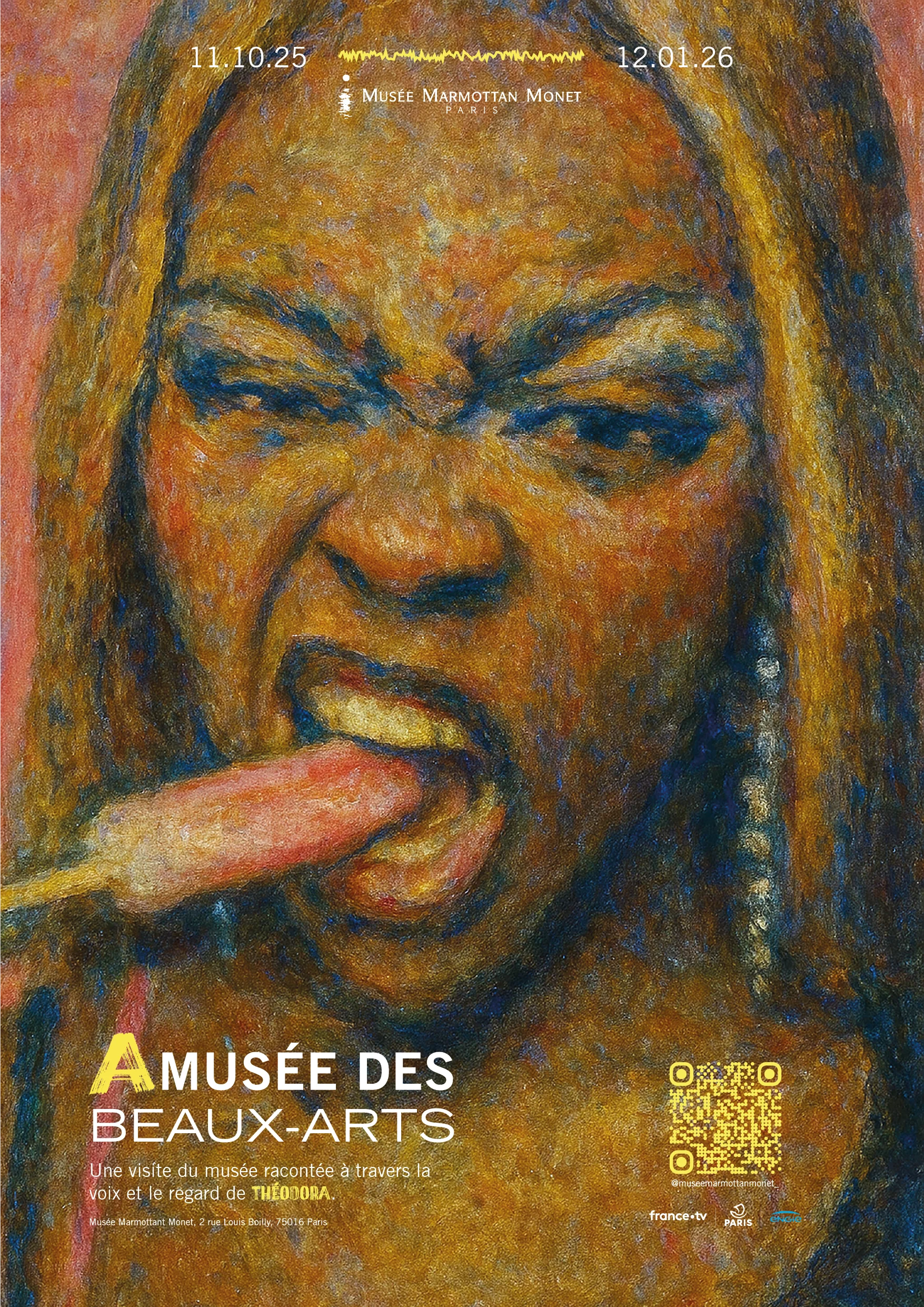 Théodora dans un style impressionniste