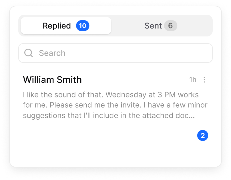 Genesy multichannel inbox