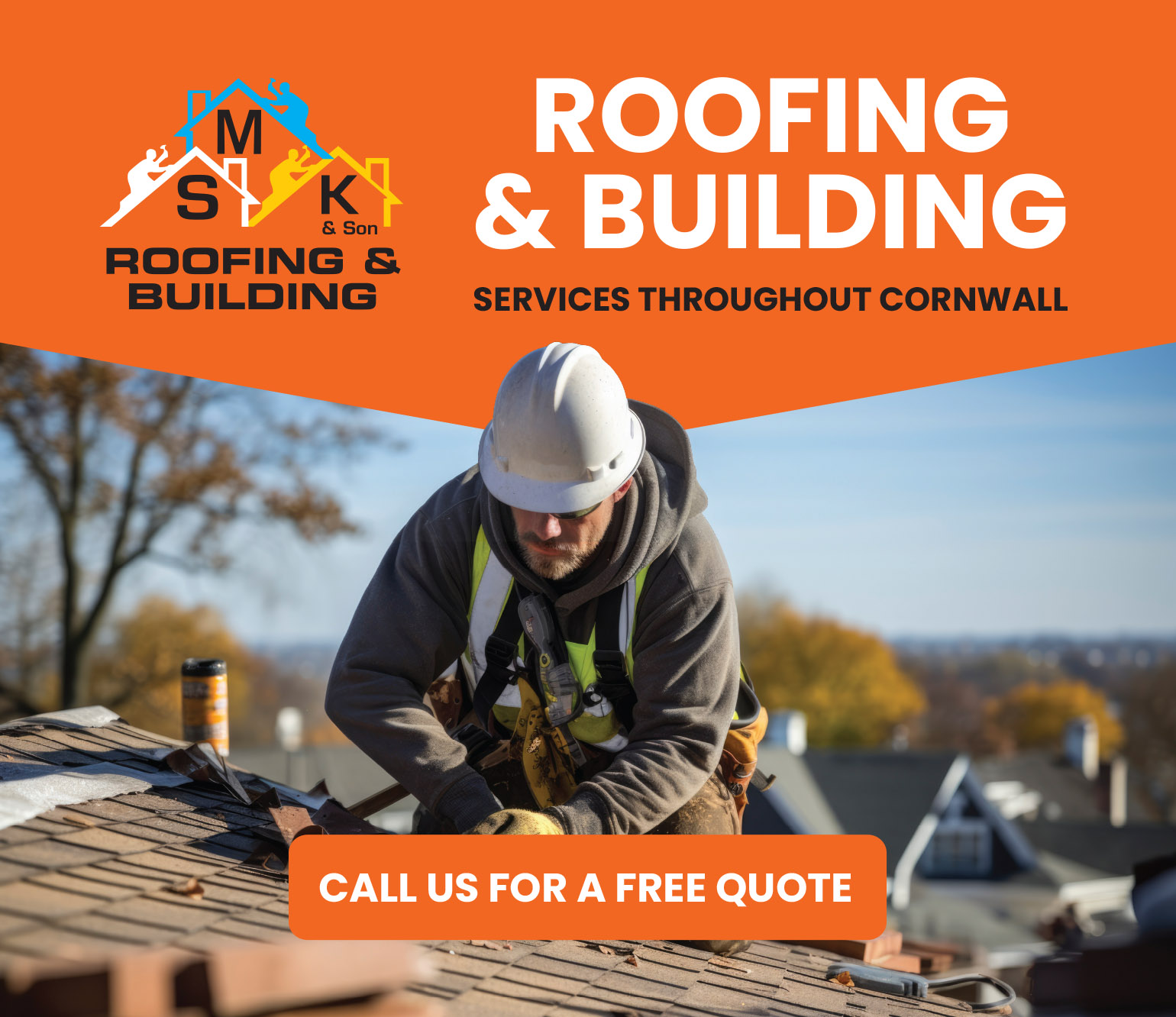 Why You Should Choose SMK Roofing for Your Cornwall Property