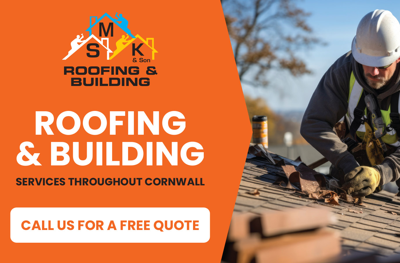 Why You Should Choose SMK Roofing for Your Cornwall Property