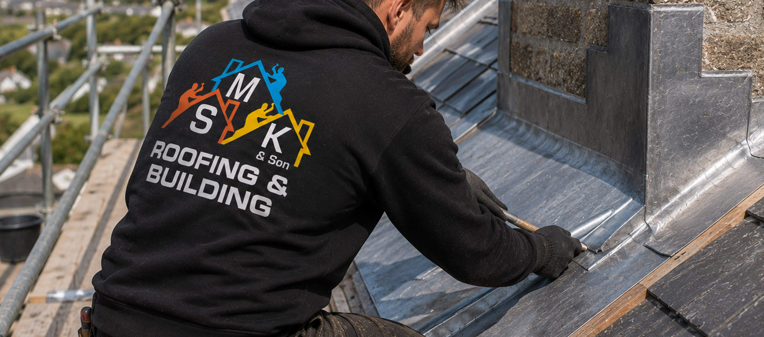 Lead Roofing Cornwall - Chimney Flashing, Roof Valleys & Leadwork | SMK Roofing