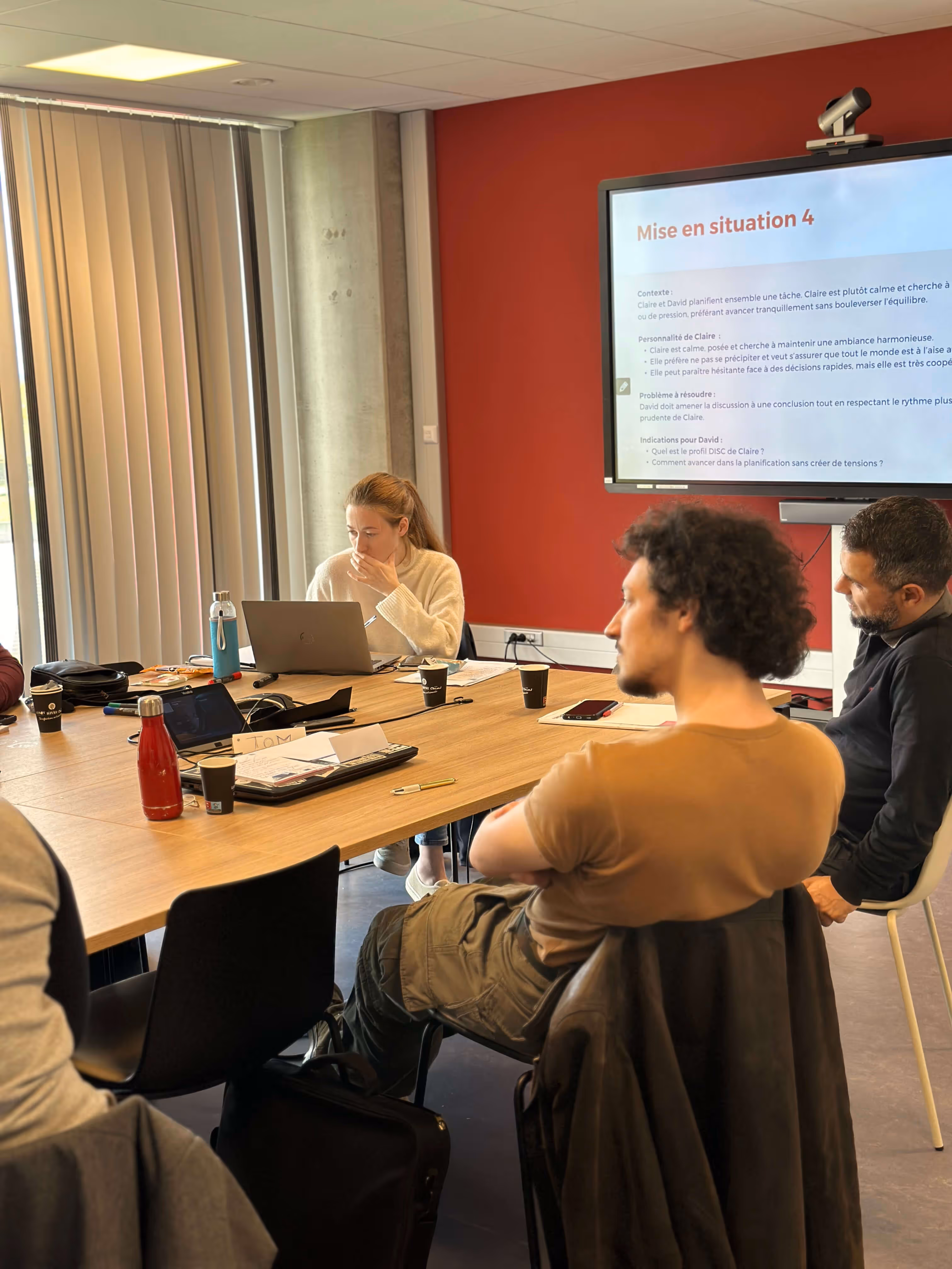 group of person in a meeting