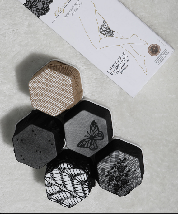 Eleganteazy Coffret de 5 petits écrins