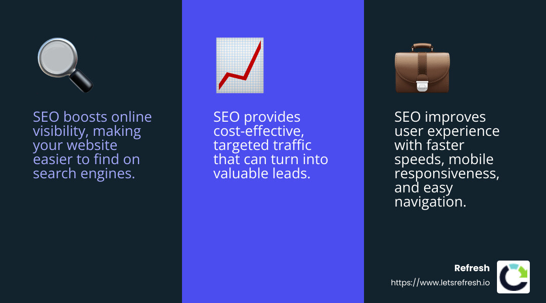 SEO Benefits for SMBs - smb seo companies infographic 3<em>facts</em>emoji_blue