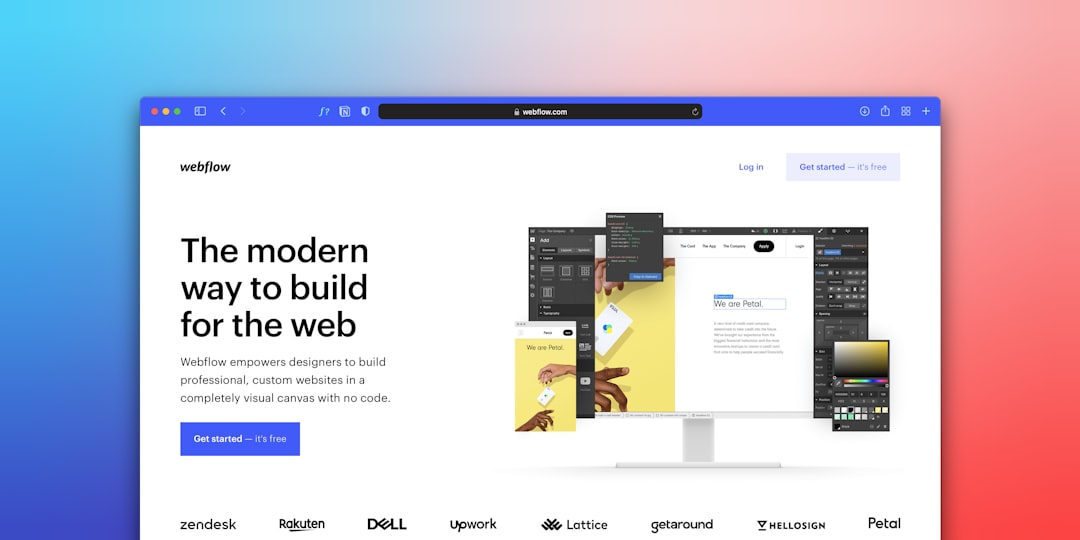 Webflow project examples