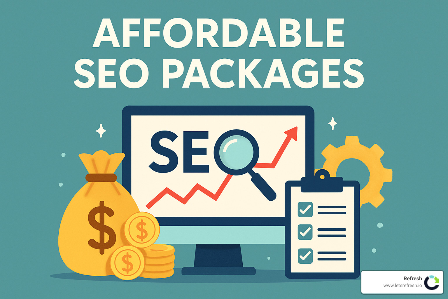 Keyword research dashboard showing search volume and competition metrics - affordable seo packages