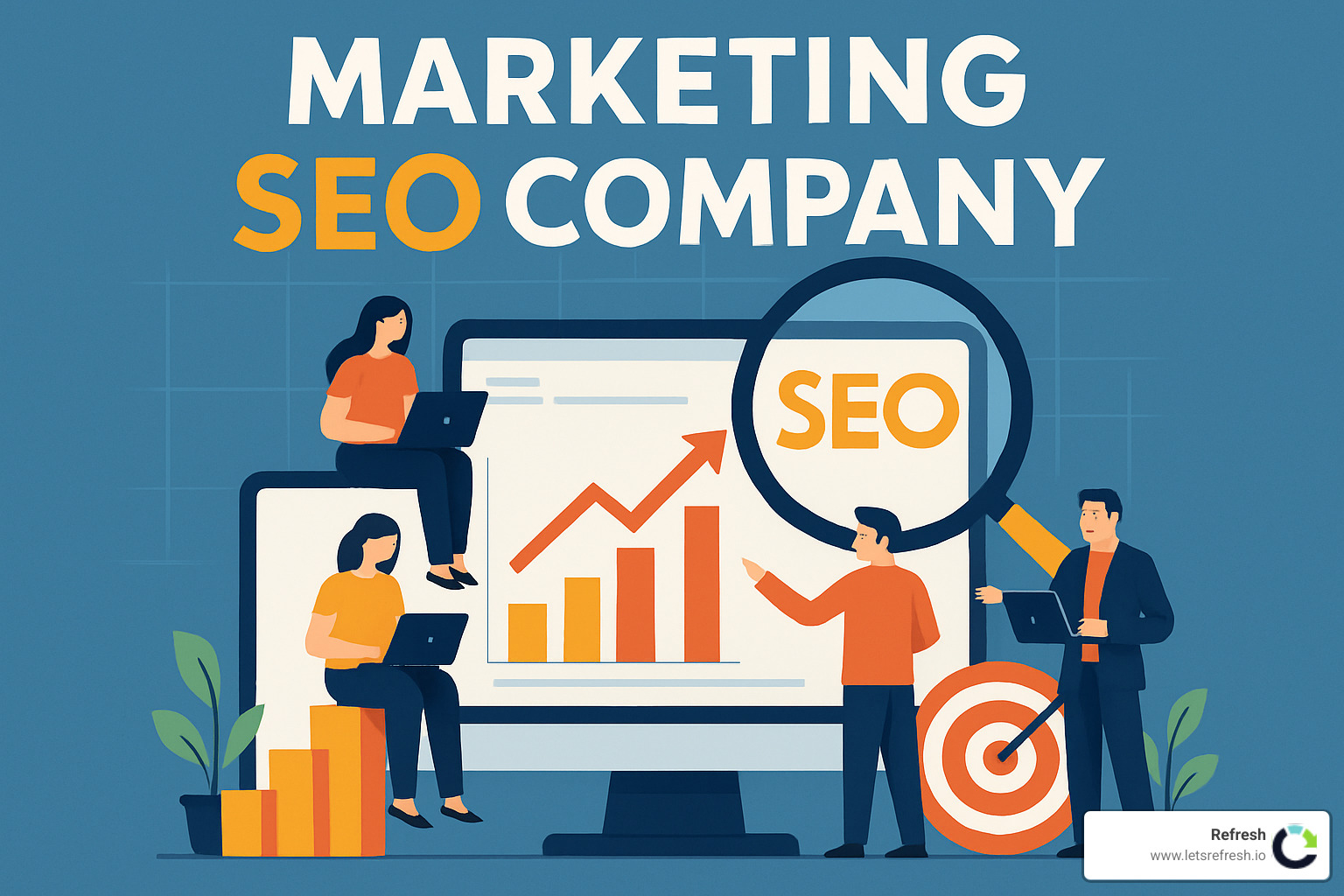 AI SERP example - marketing seo company