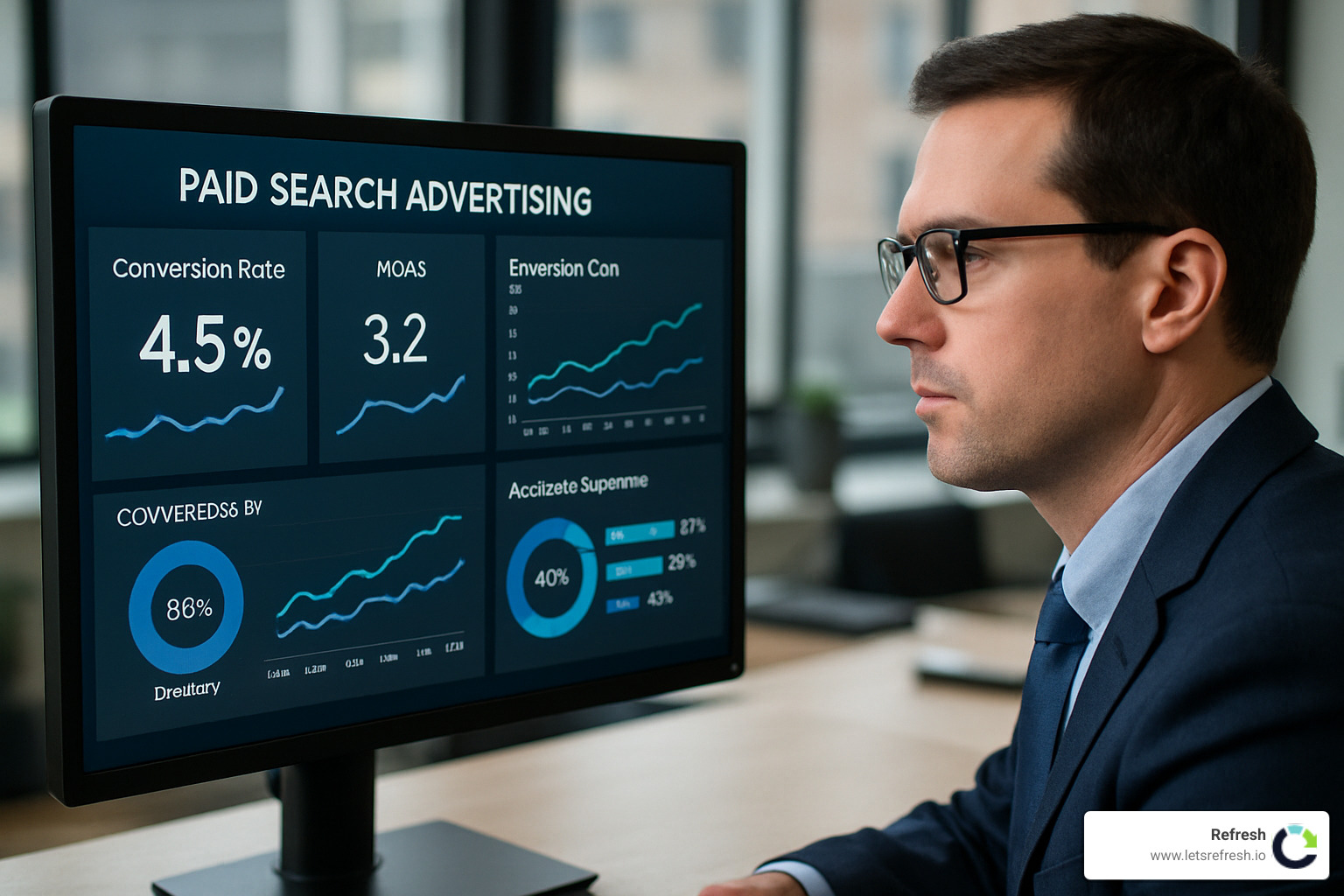 advanced paid search tactics dashboard - Paid search advertising agency