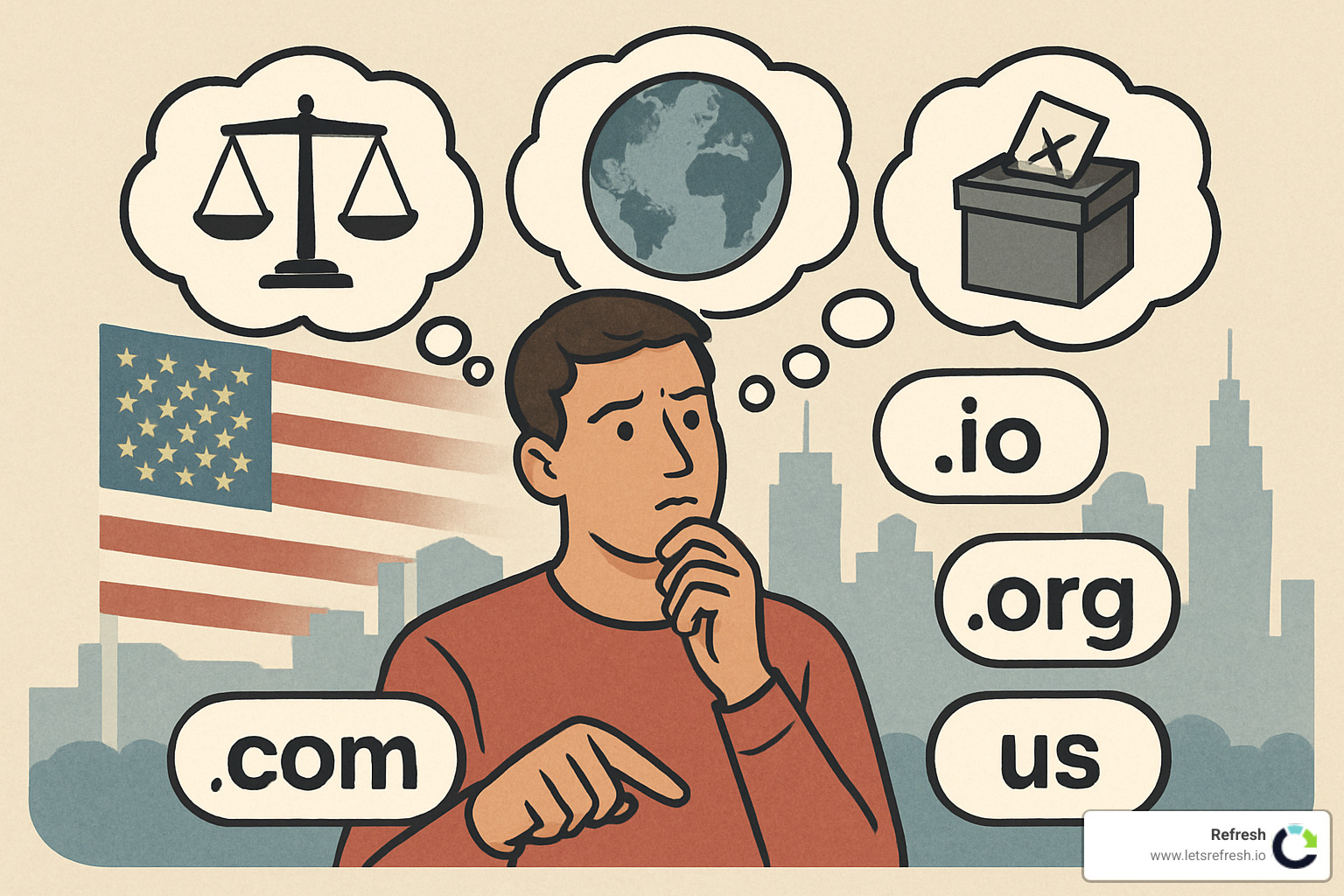 ethical considerations in domain choice - why use .io domain