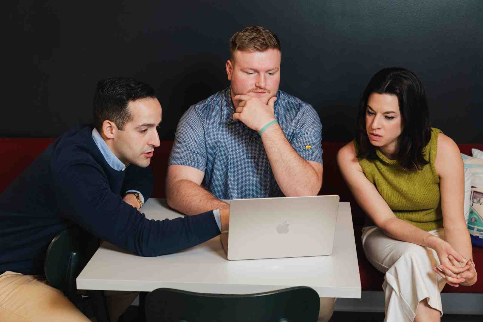 Web design team planning a website redesign strategy. - best website redesign services