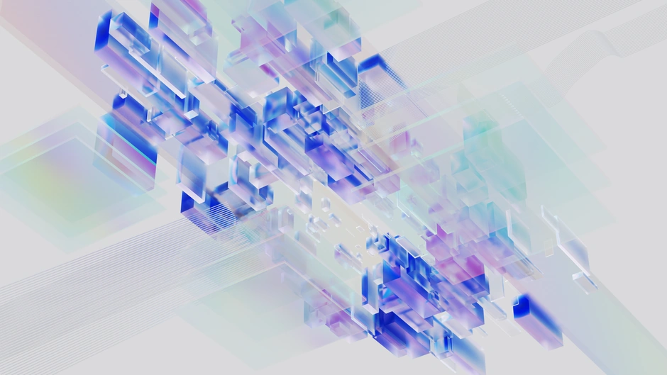 Abstract digital network representing generative AI engine discovery Abstract digital network representing generative AI engine discovery