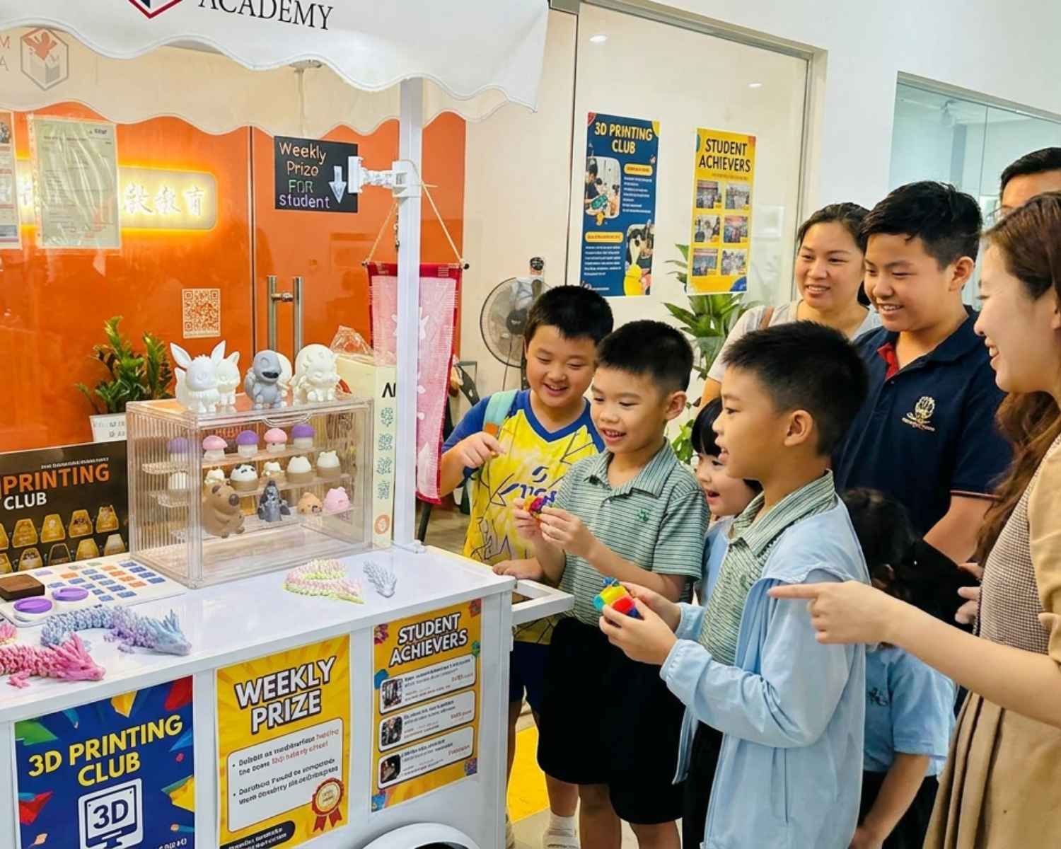 3D weekly prizes awarded to students